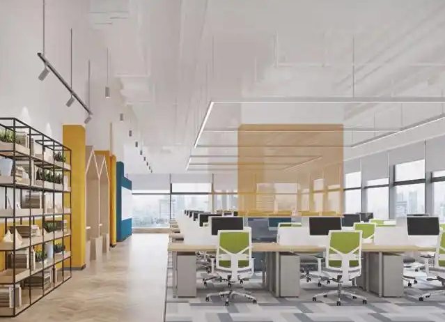 济南办公室装修-平衡效率与温度的空间美学/>
<blockquote class=